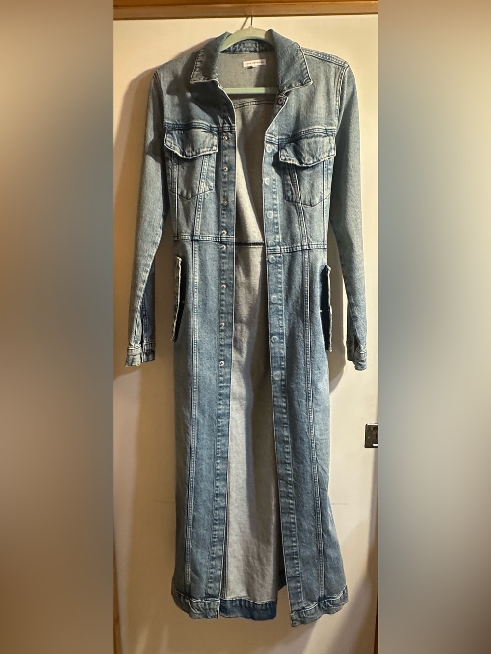 Good American Blue Denim Jacket